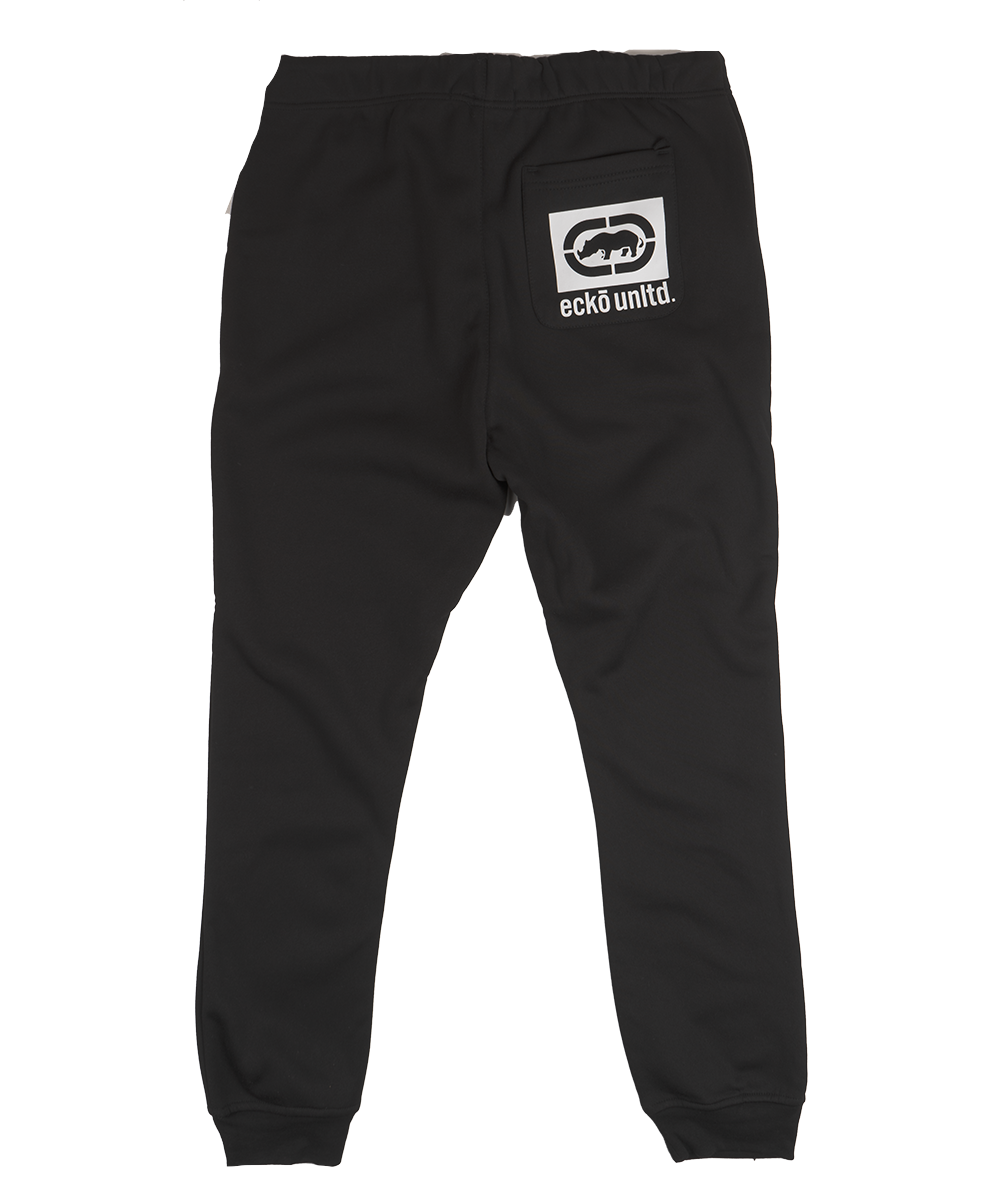 ECKO UNLTD FLEECE JOGGER PANTS BLACK - EO31G592