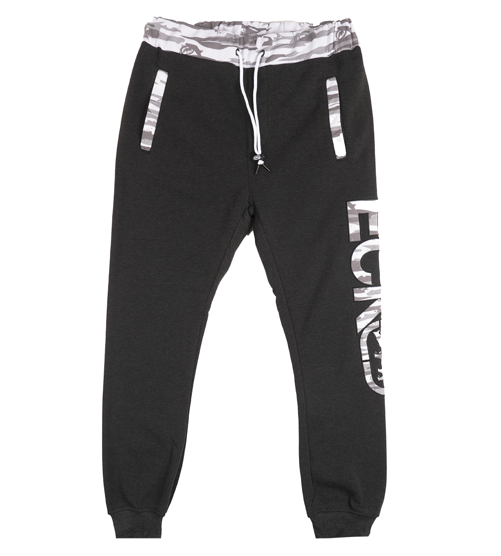 ECKO UNLTD FLEECE JOGGER PANTS CHARCOAL HTR - EO31G578B