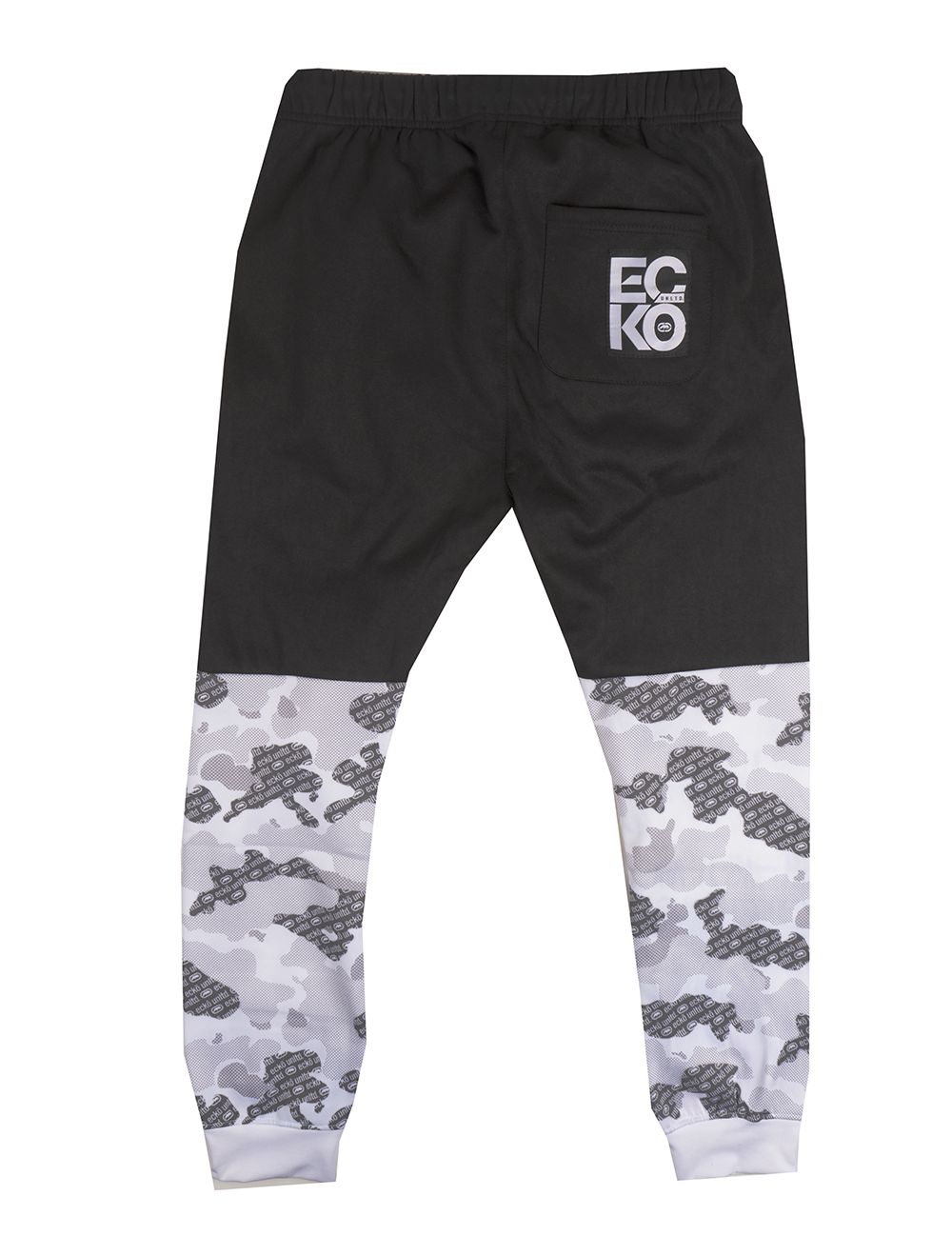 ECKO UNLTD FLEECE JOGGER PANTS WHITE - EO31G624