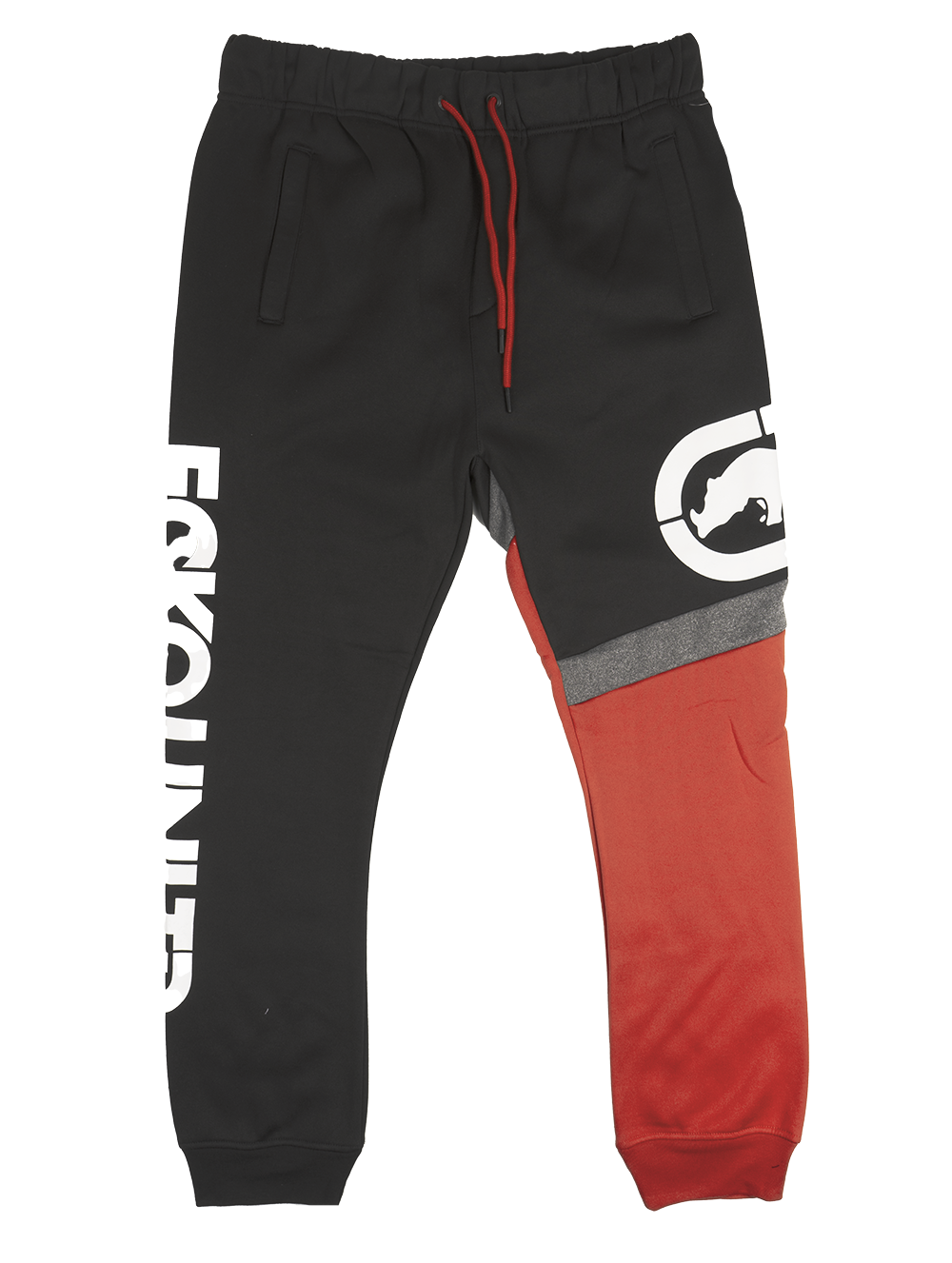 ECKO UNLTD FLEECE JOGGER PANTS TRUE RED - EO31G610