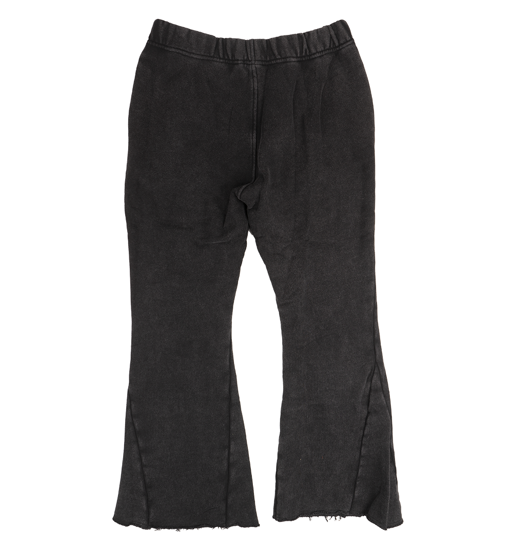 LIFTED ANCHOR FLAIR STACKED SWEATPANTS BLACK - LASP24-49