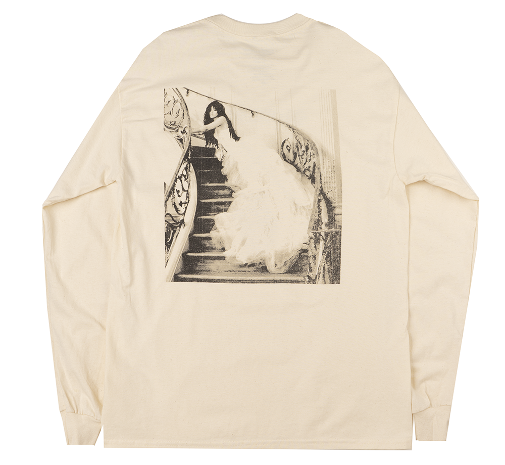 CAMILA CABELLO L/S SHIRT NATURAL - CROSS SWORDS