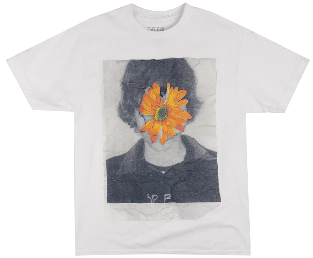 KID LAROI GRAPHIC T-SHIRT WHITE - FLOWER