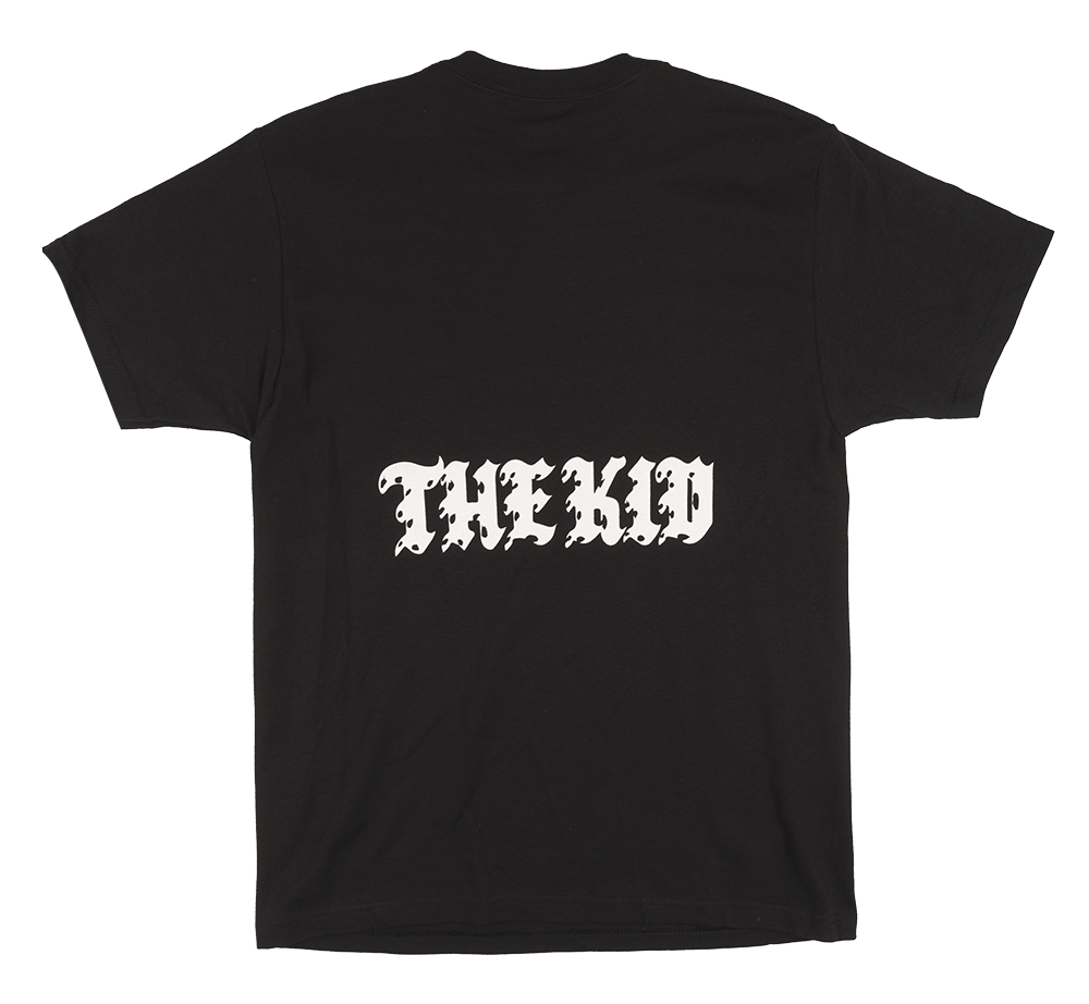 KID LAROI GRAPHIC T-SHIRT BLACK - FACE