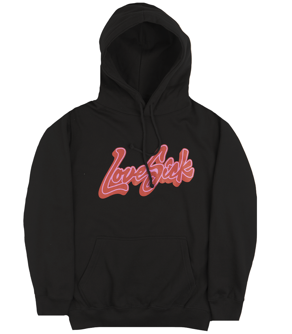 DON TOLIVER TOUR HOODIE BLACK - LOVE SICK