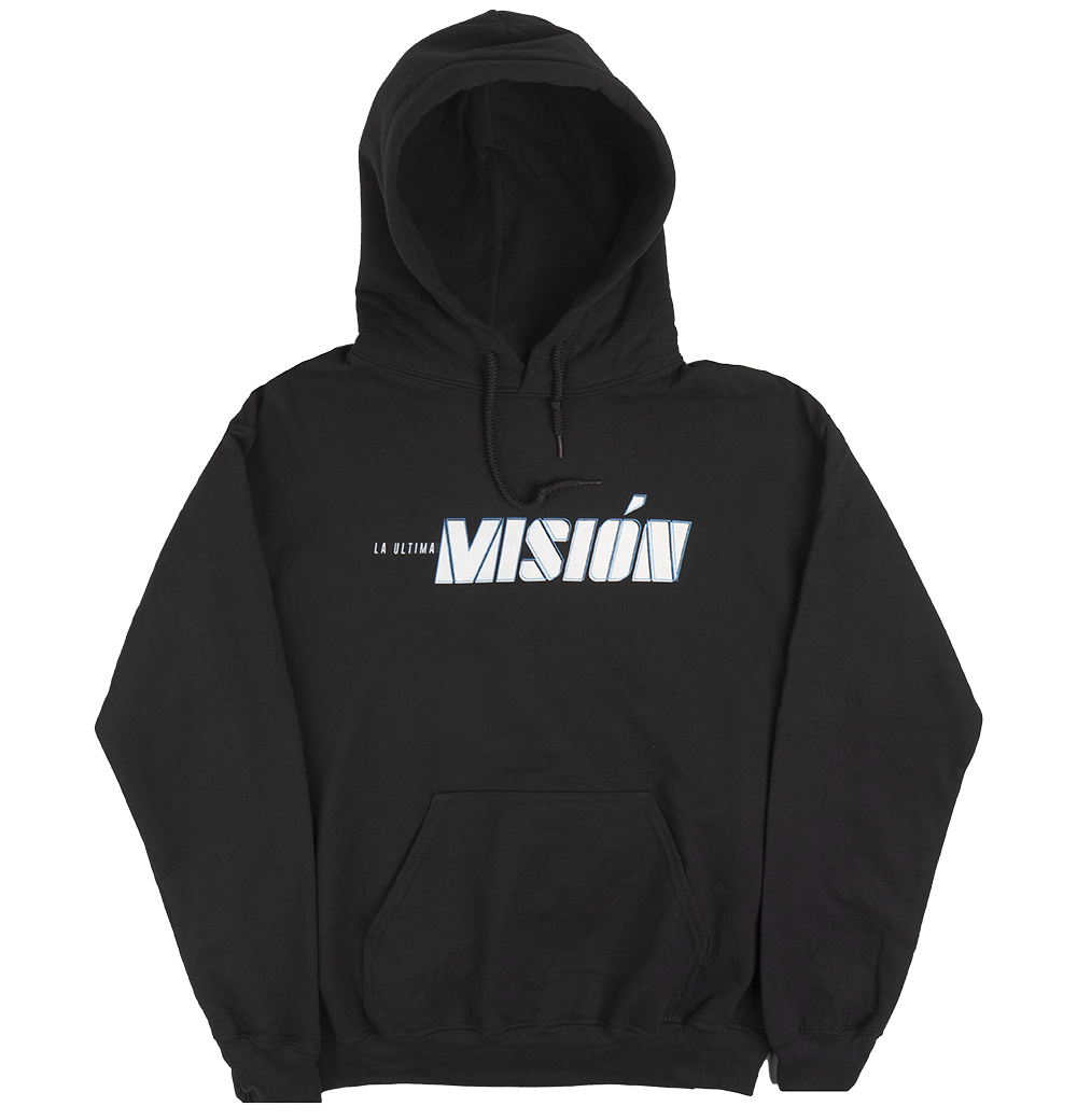 WISIN & YANDEL HOODIE BLACK - MISSION TOUR