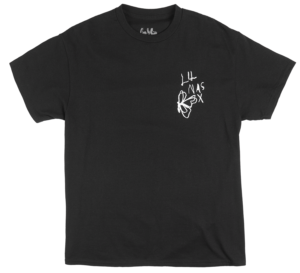 LIL NAS X T-SHIRT BLACK - NASX001