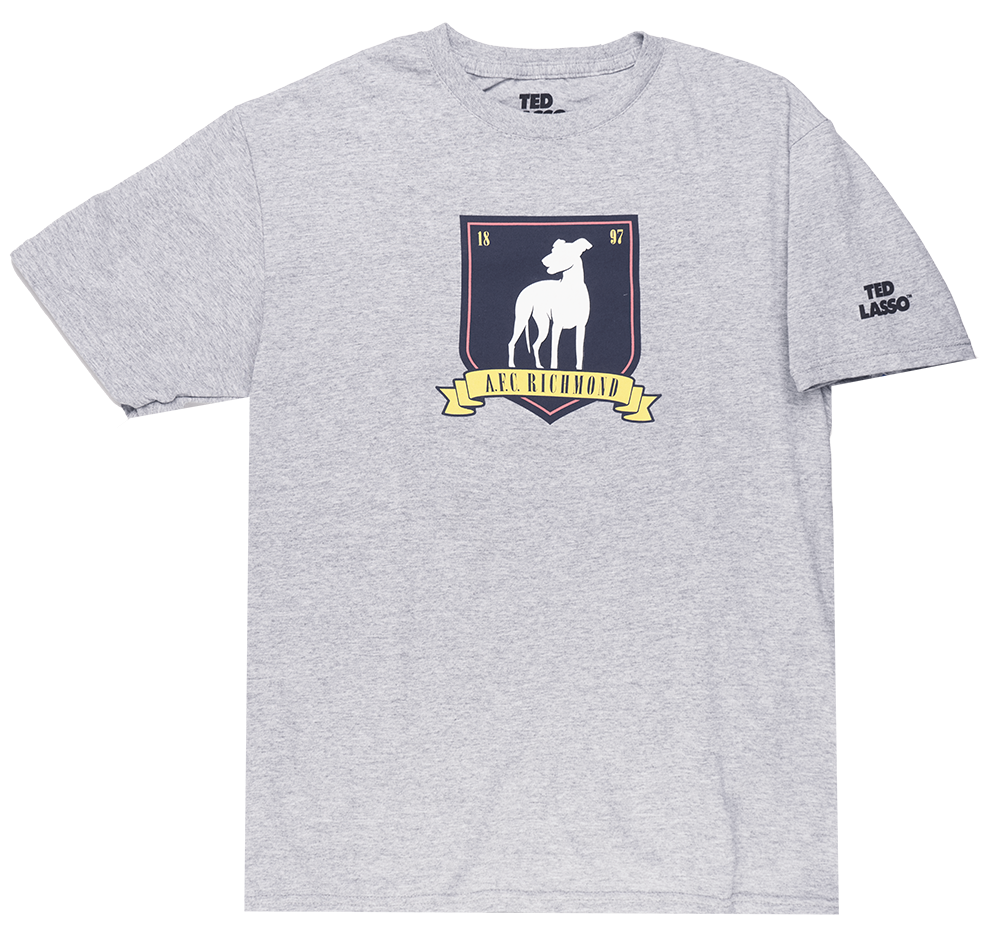 TED LASSO GRAPHIC T-SHIRT GREY - 5454A