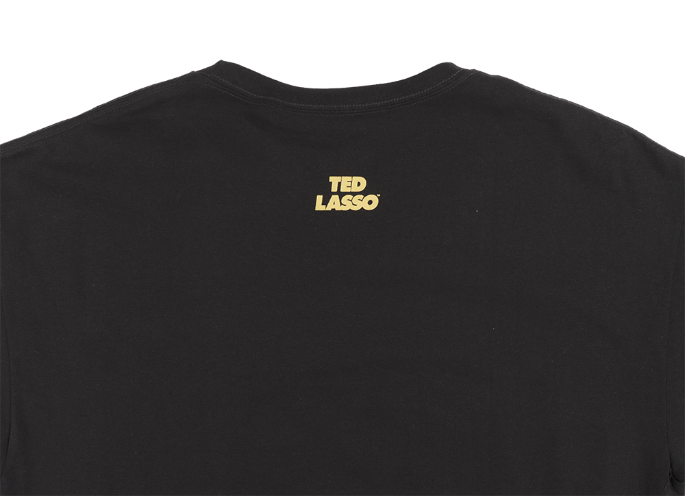 TED LASSO GRAPHIC T-SHIRT BLACK - 5509A