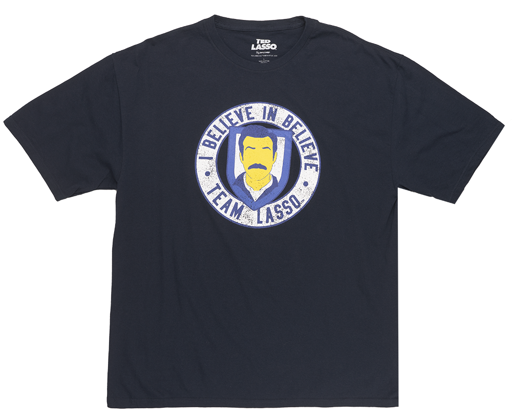 TED LASSO GRAPHIC T-SHIRT NAVY - 5380A