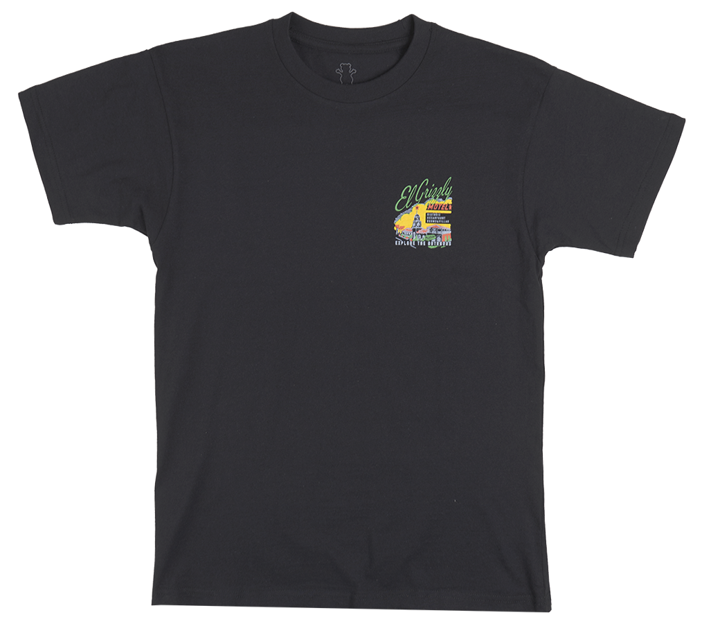 GRIZZLY GRIPTAPE T-SHIRT NAVY - EL GRIZZLY