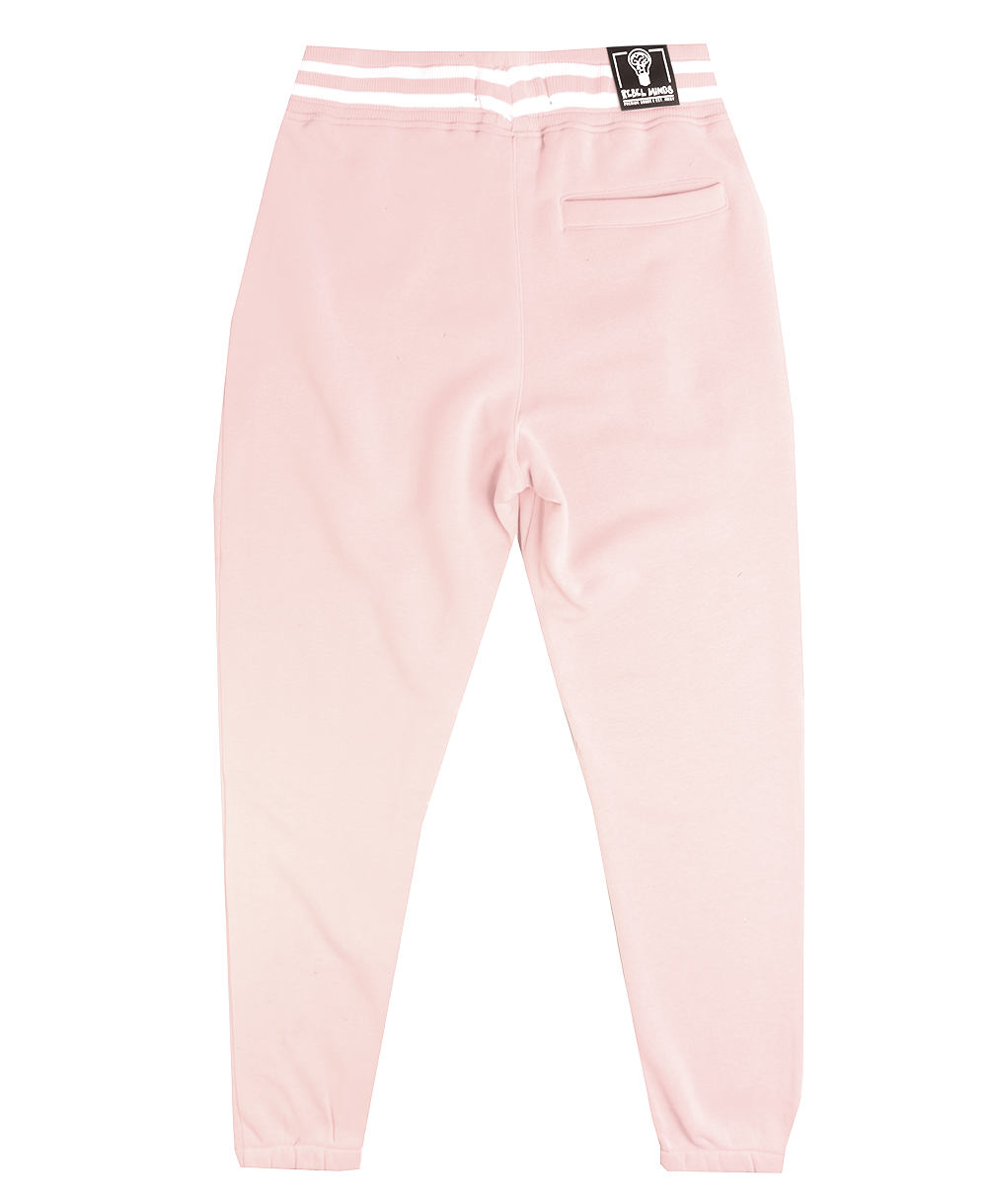 REBEL MINDS JOGGER PANTS DUSTY PINK - 132-492