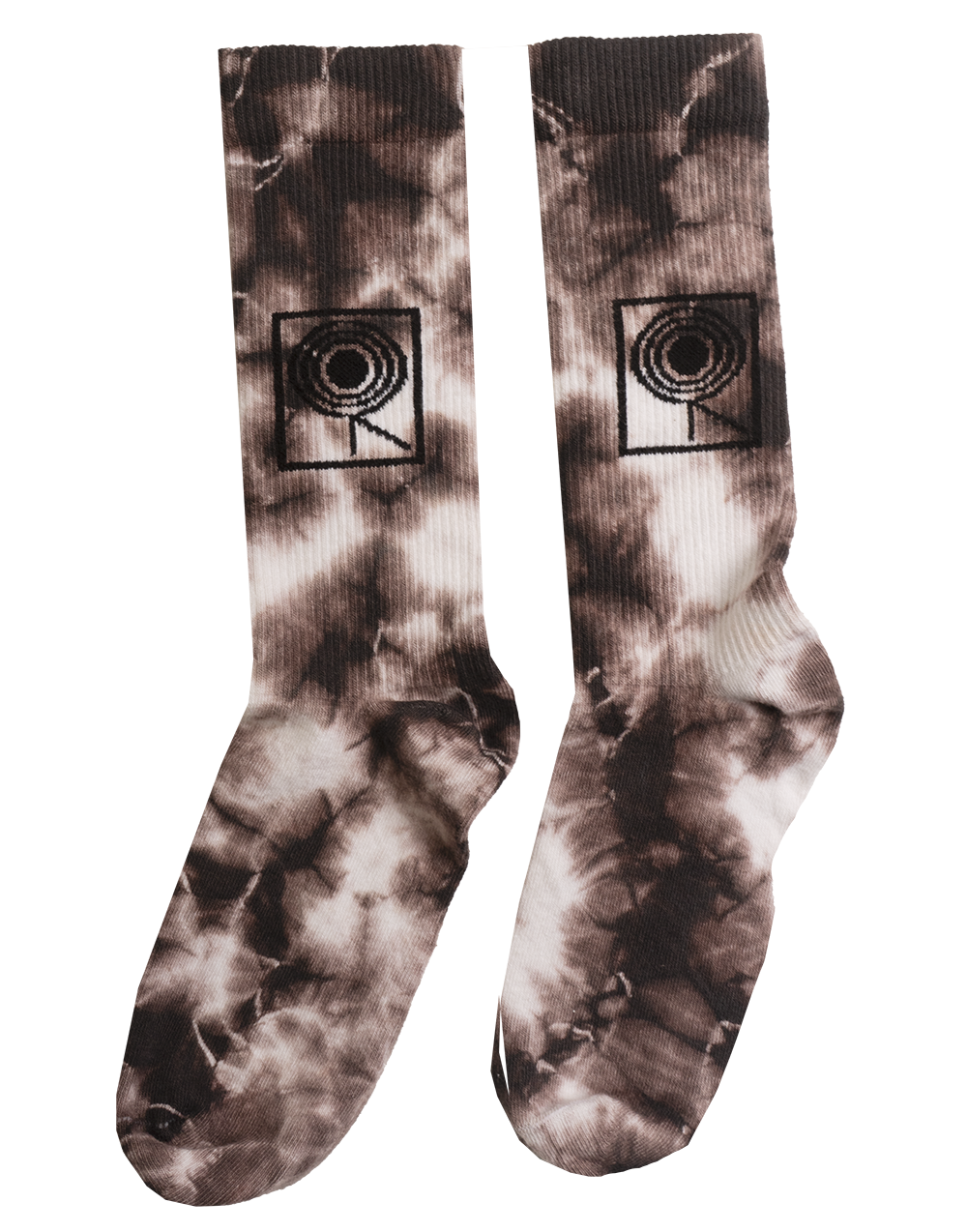 TIE DYE CREW SOCKS - COLUMBIA