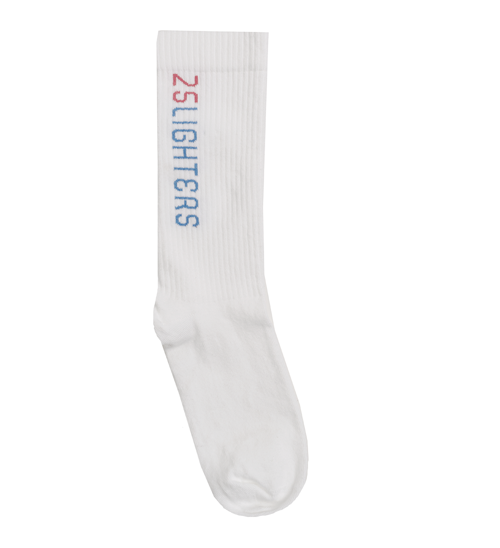 AMEER VANN CREW SOCKS WHITE - 25 LIGHTERS