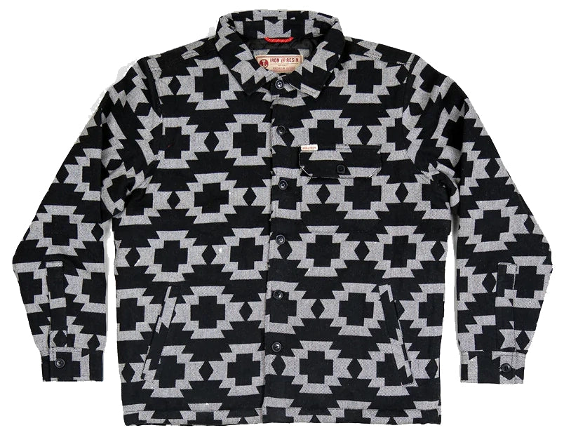 IRON & RESIN YUMA JACKET BLACK - 103013