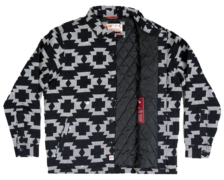IRON & RESIN YUMA JACKET BLACK - 103013