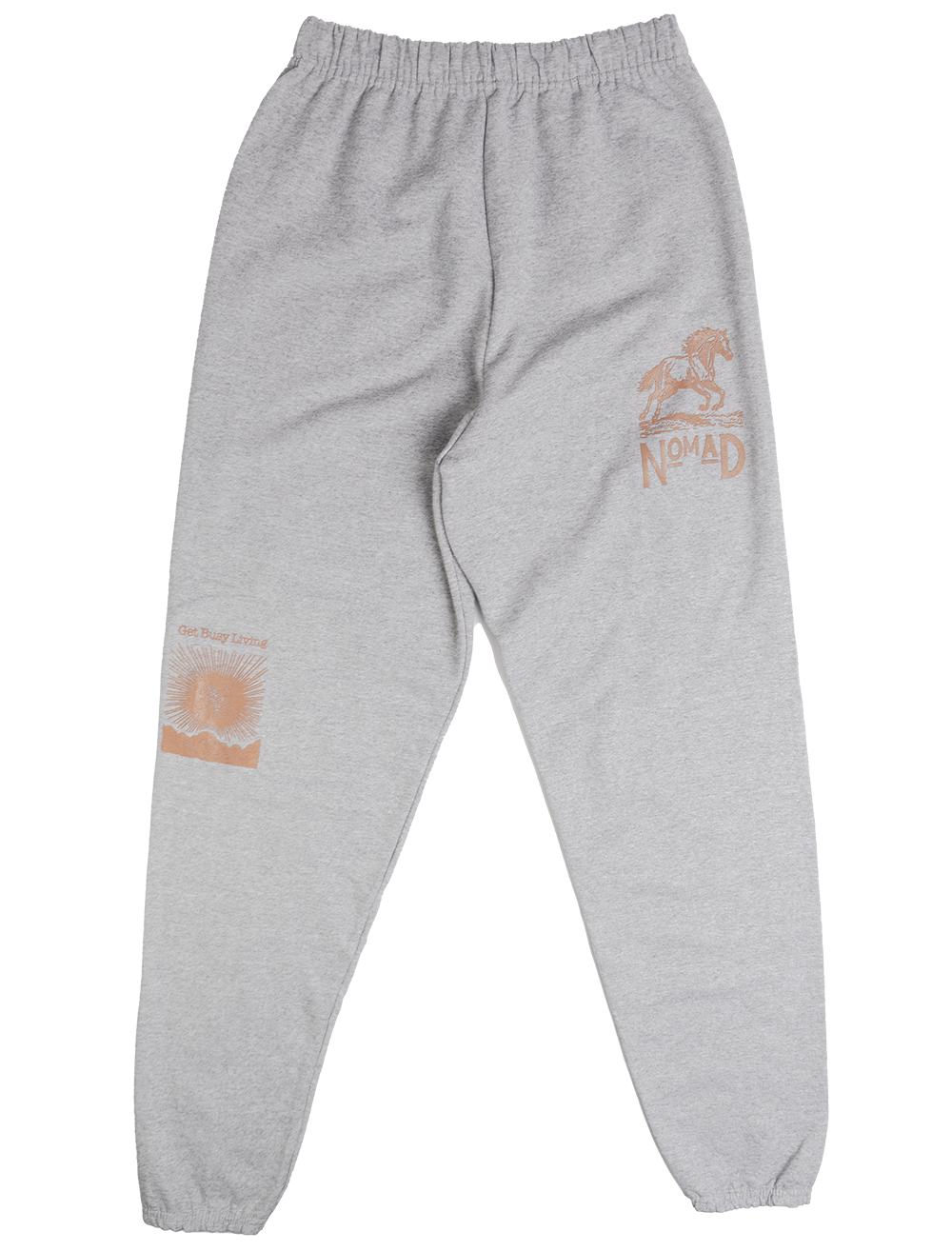 NOMAD LOGO SWEATPANTS GREY