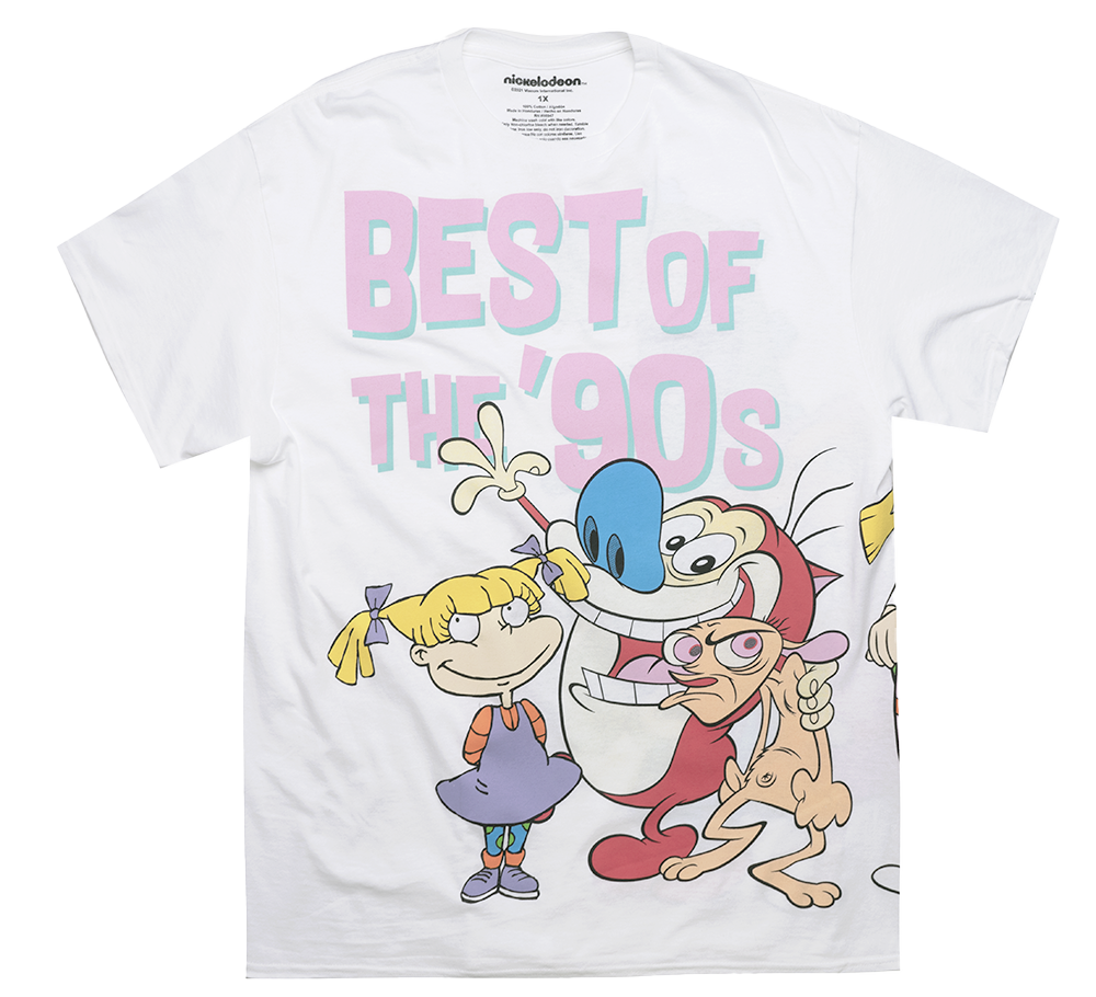 NICKELODEON 90'S T-SHIRT WHITE - 7NTV82080