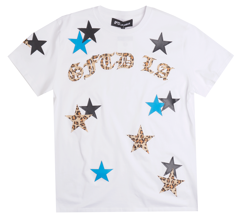 GFTD LA STAR T-SHIRT WHITE - GTCASEY