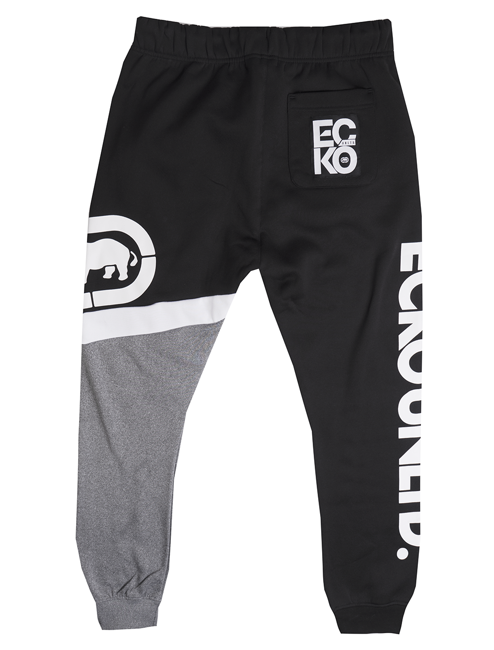 ECKO UNLTD JOGGER PANTS GREY MARLED - EO31G610