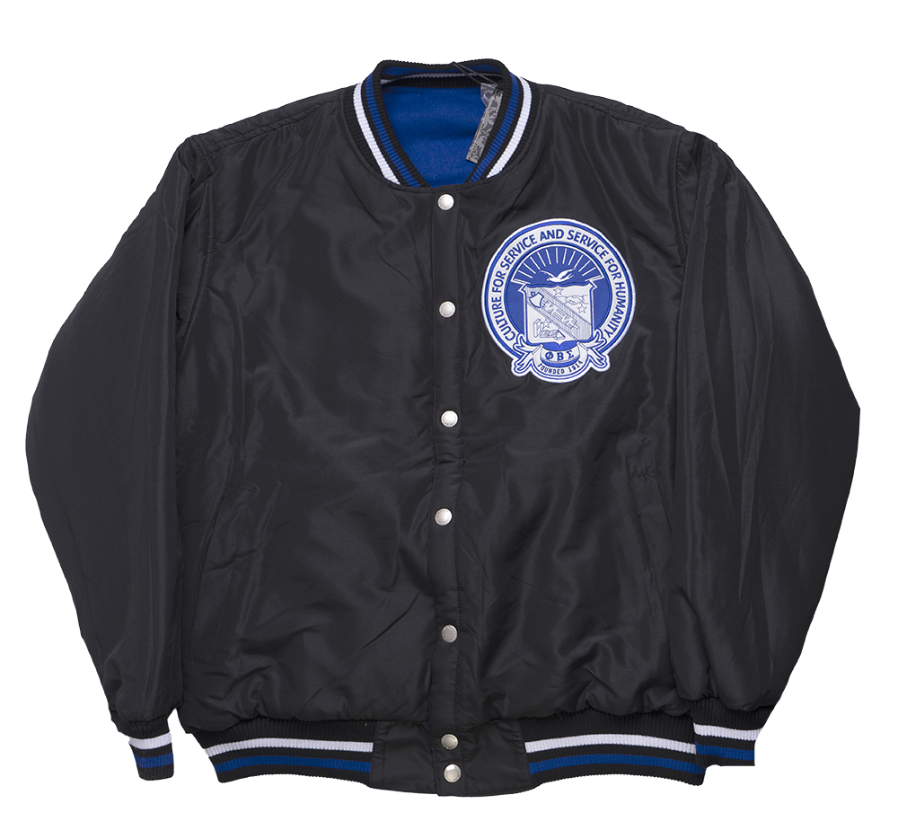 BIG BOY VARSITY JACKET ROYAL/BLACK - CULTURE FOR SERVICE