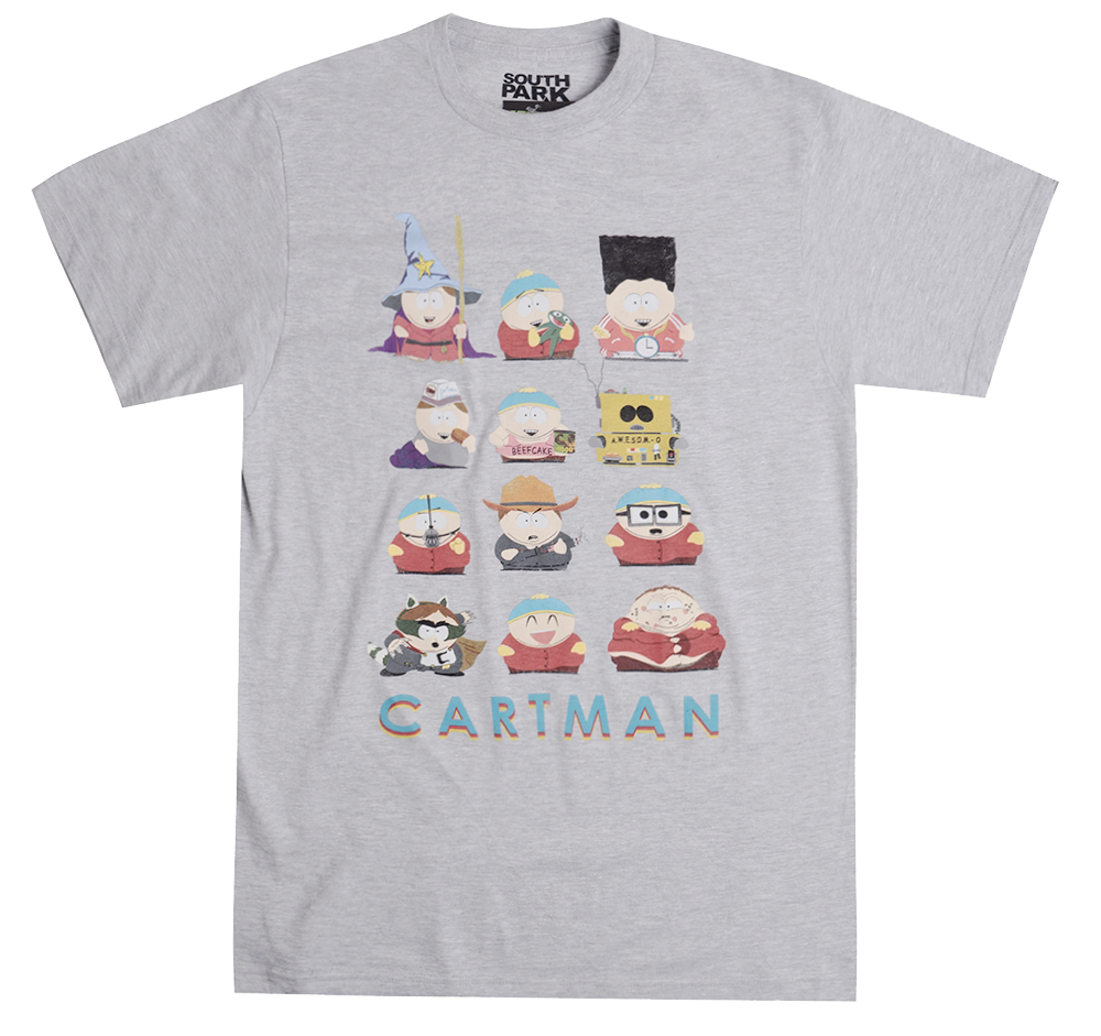 SOUTH PARK T-SHIRT H. GREY - CS9M0004OL