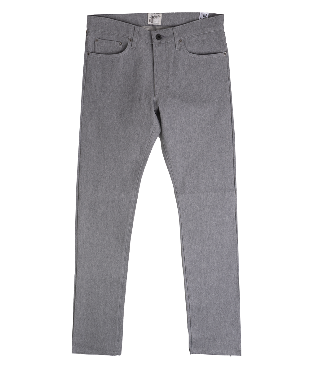 KENNEDY MFG DENIM JEANS FEATHERED GREY - KNDYPREM