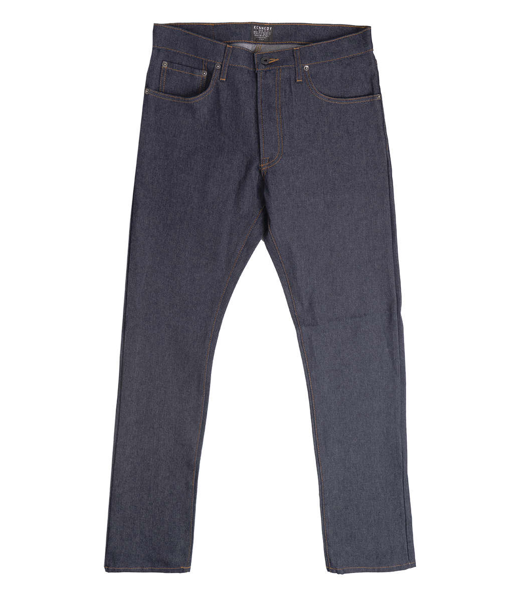 KENNEDY MFG DENIM JEANS RAW INDIGO - KNDYRAW KENNEDY MFG DENIM JEANS RAW INDIGO - KNDYRAW