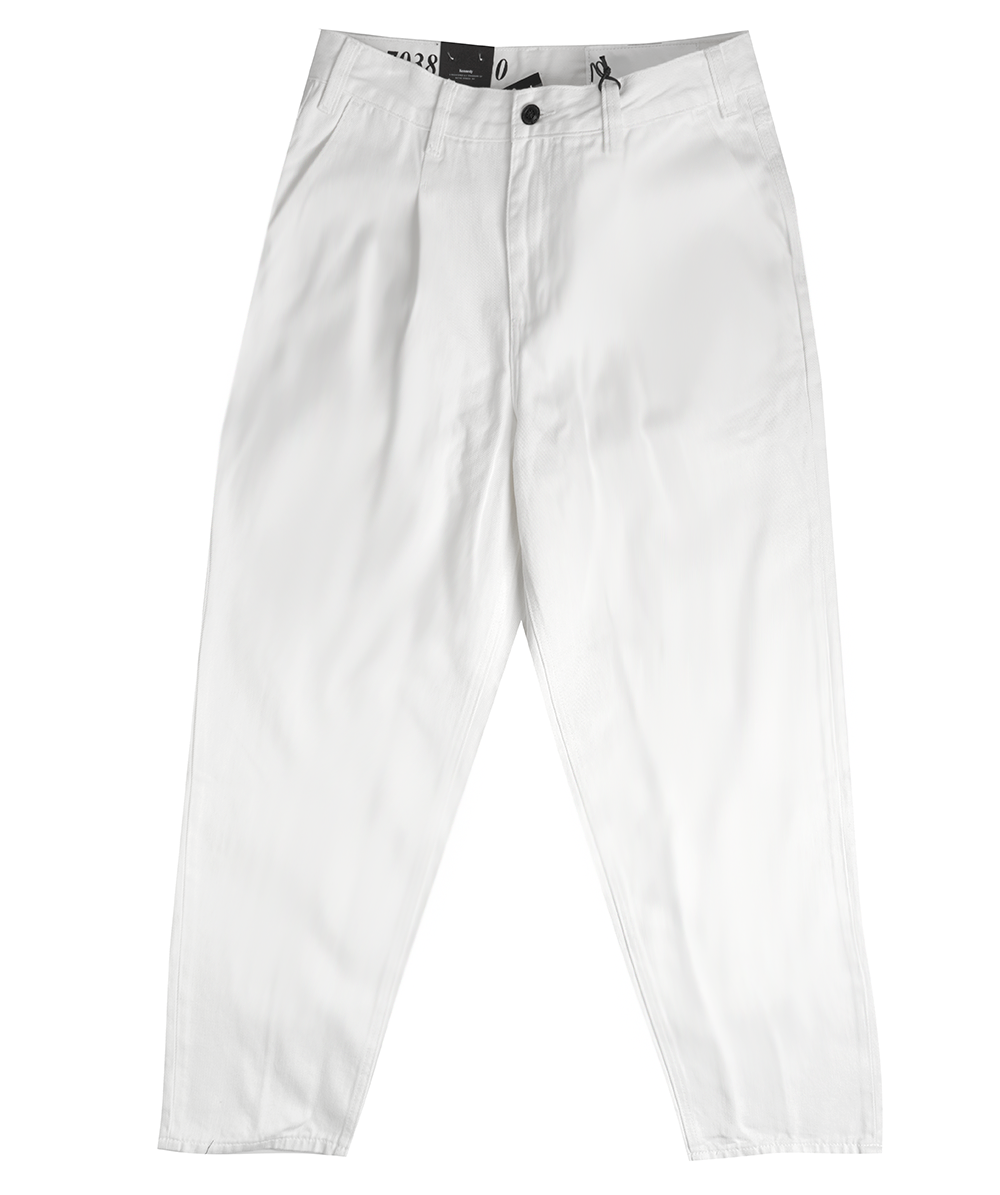 KENNEDY MFG DENIM JEANS FUGAZI (WHITE) - NH-070387-P