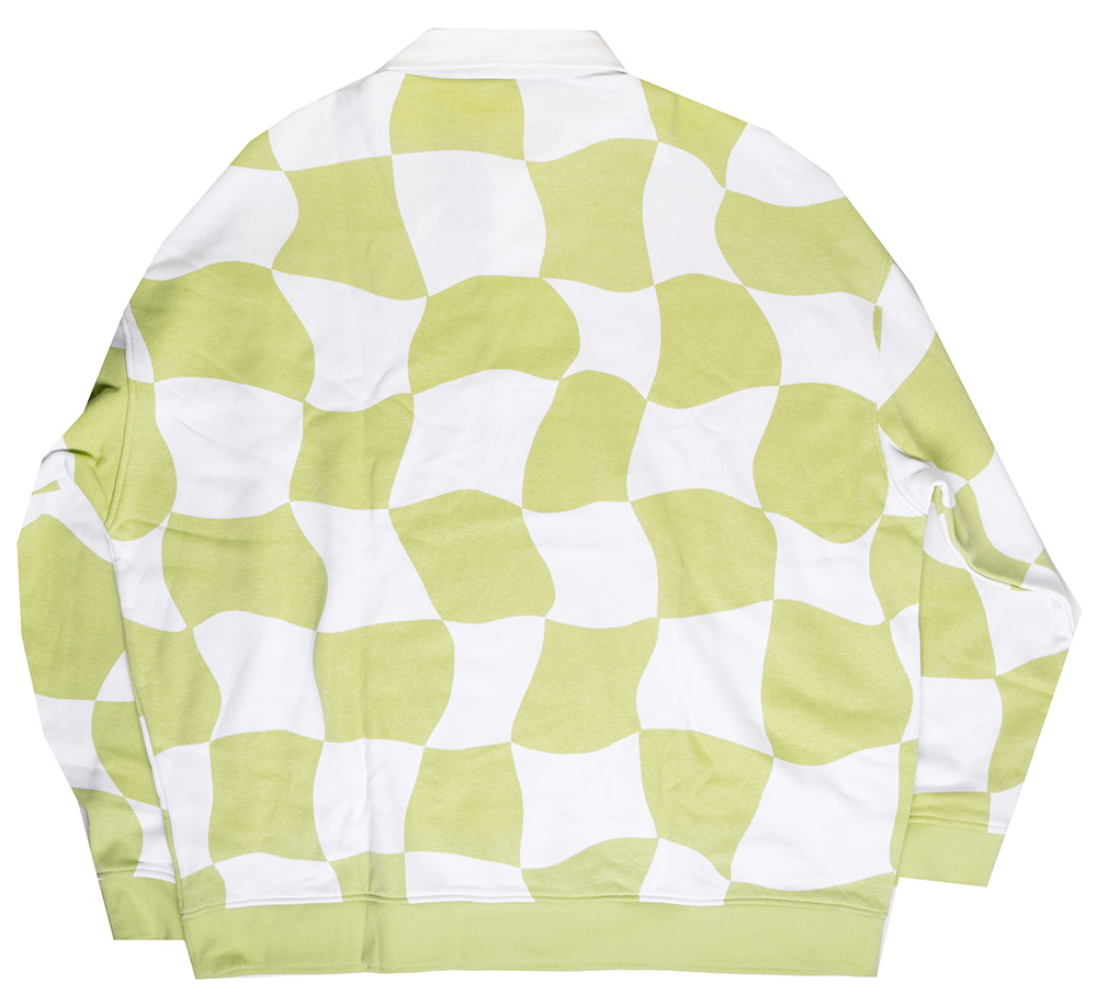 NO BOUNDARIES L/S POLO SWEATSHIRT KEYLIME - NB14100095934PK