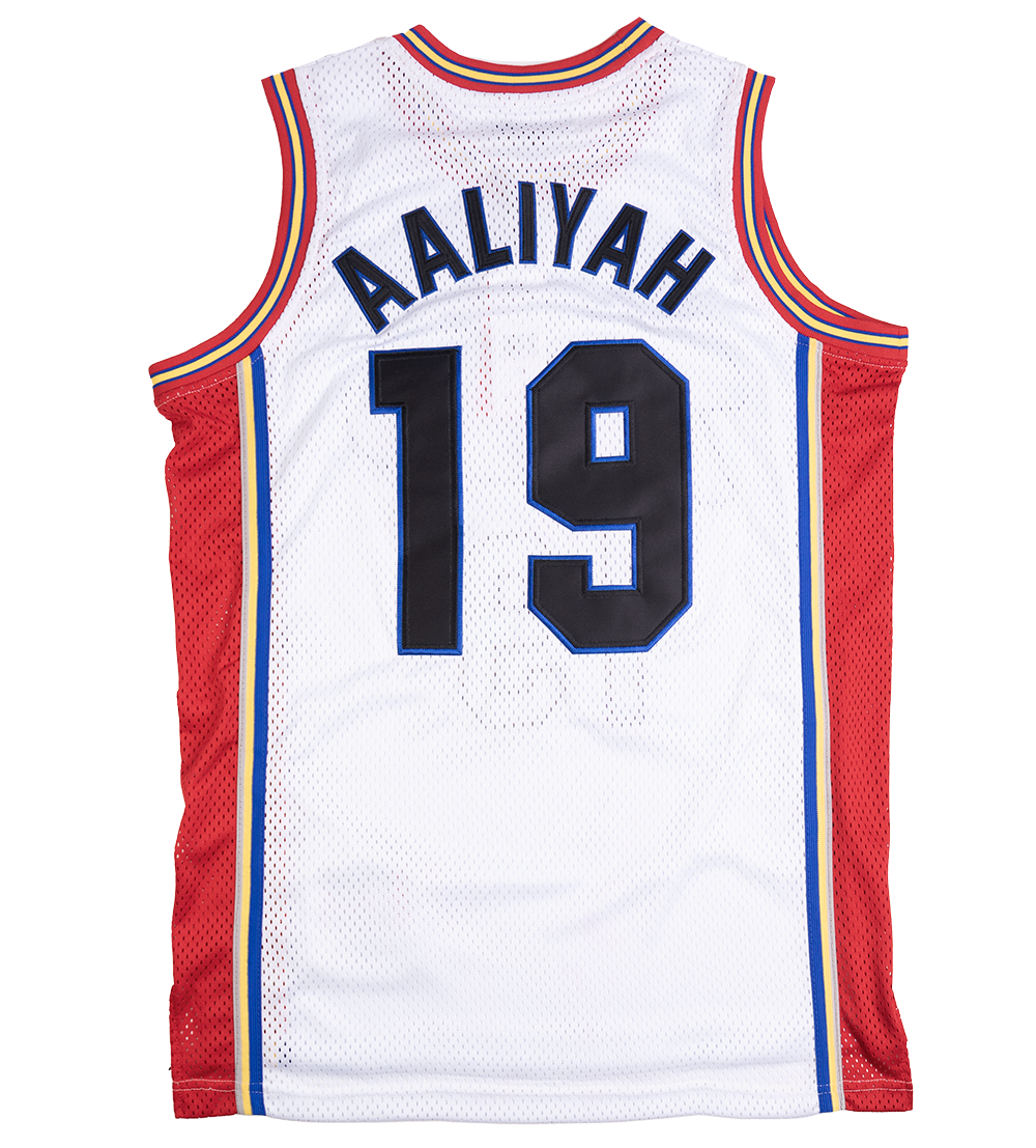 HEADGEAR AALIYAH BASKETBALL JERSEY WHITE - HGC015-YBBJ-09