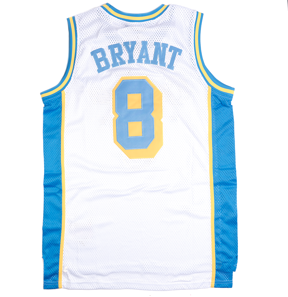 HEADGEAR CRENSHAW BRYANT BASKETBALL JERSEY WHITE - HGC088-BBJ-03