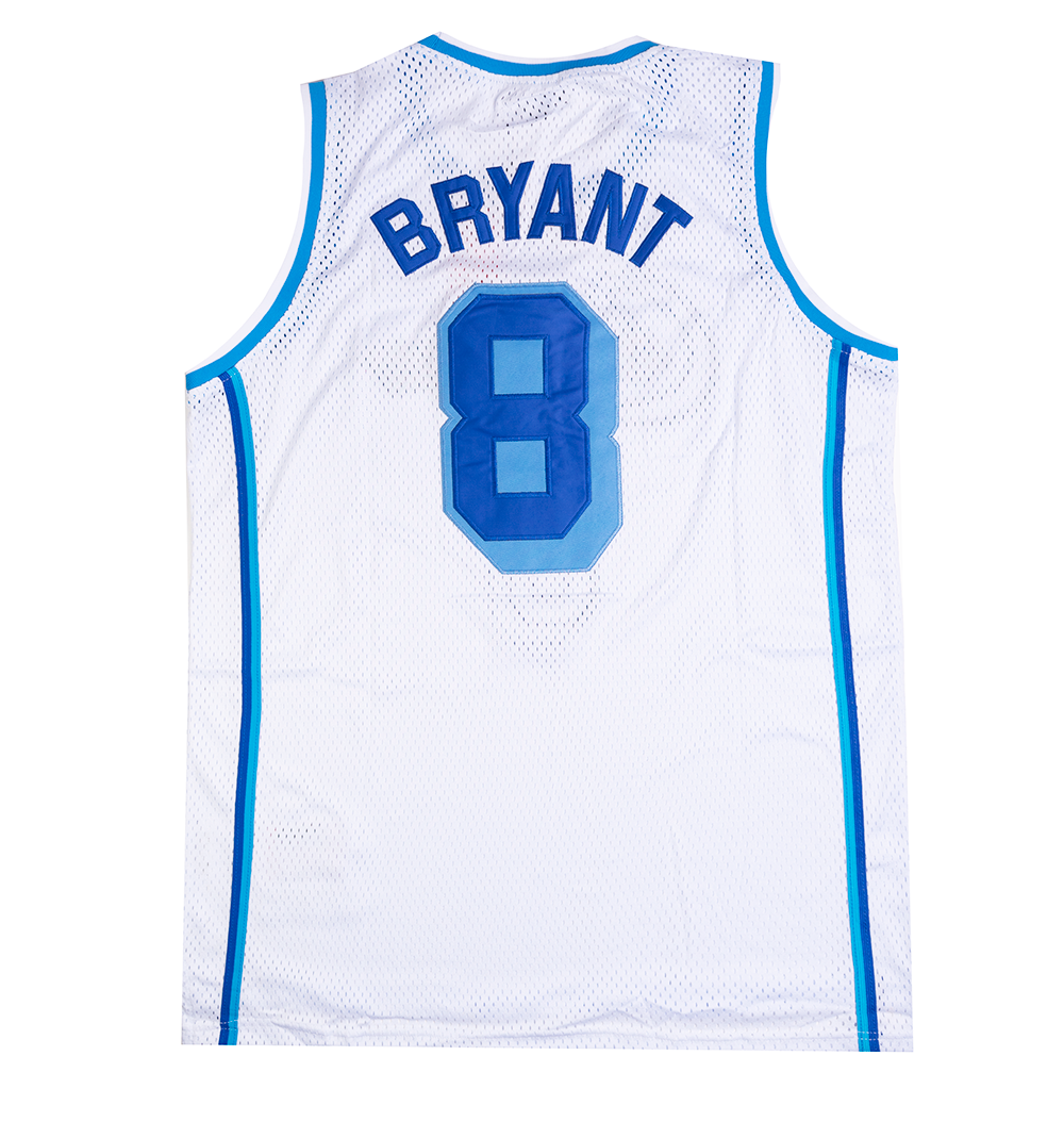 HEADGEAR CRENSHAW BRYANT BASKETBALL JERSEY WHITE - HGA061-BBJ-04