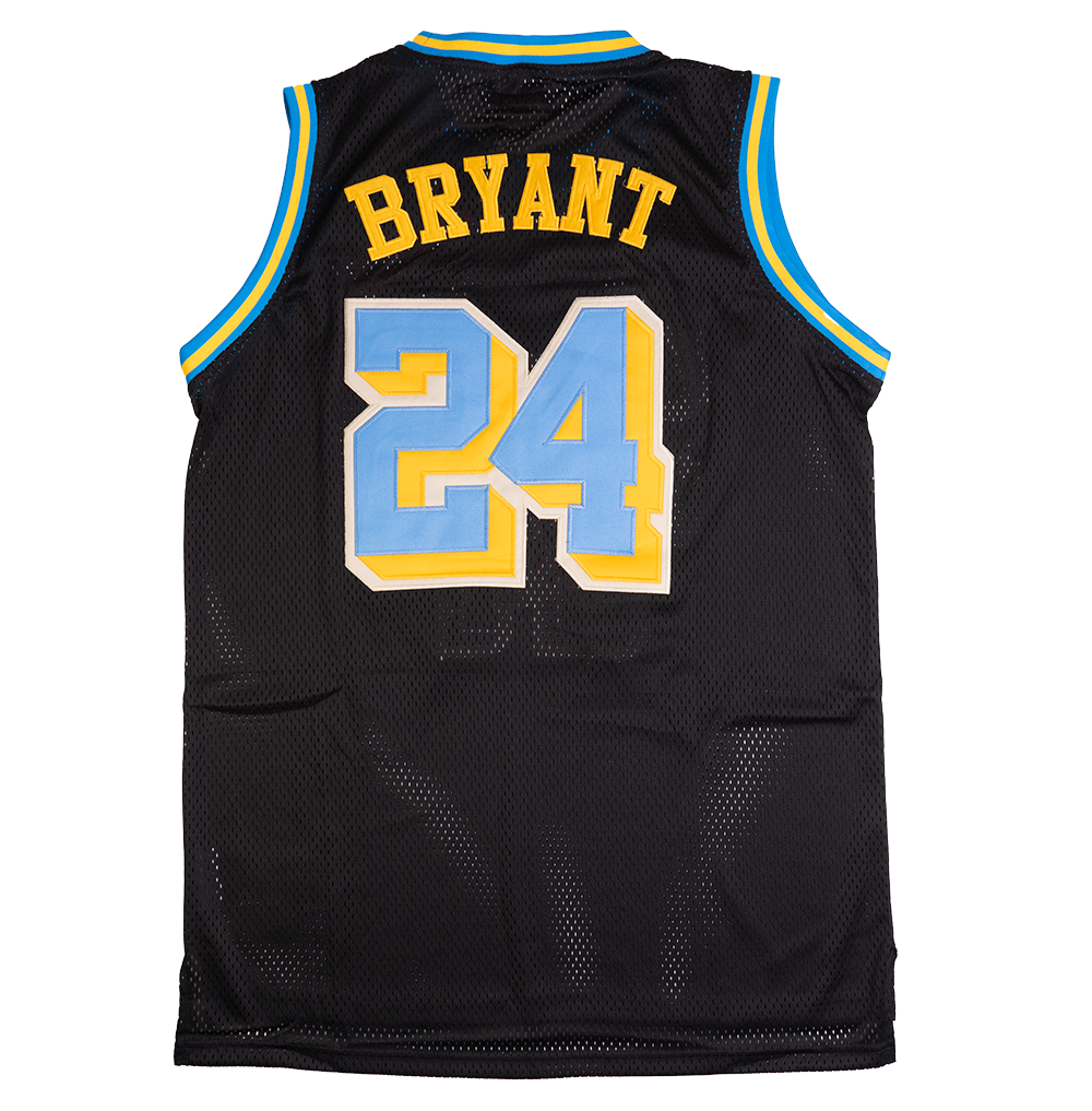 HEADGEAR CRENSHAW BRYANT BASKETBALL JERSEY BLACK - HGA061-BBJ-04