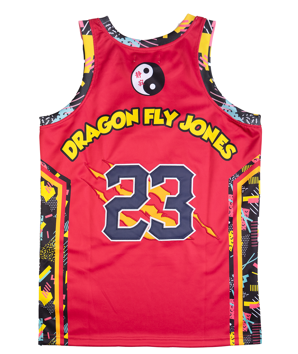 HEADGEAR MARTIN BASKETBALL JERSEY RED - HGC119-BBJ-01