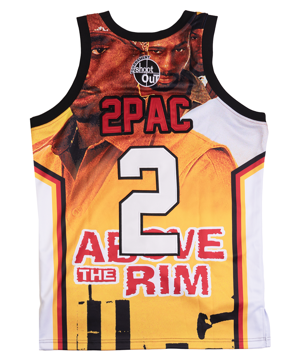 HEADGEAR ABOVE THE RIM BASKETBALL JERSEY YELLOW - HGC112-BBJ-01