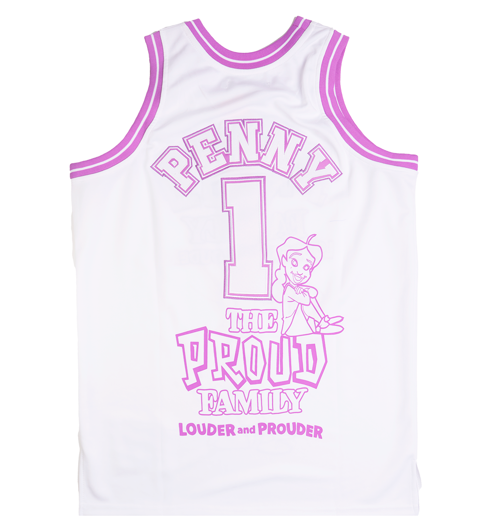 HEADGEAR PROUD FAMILY BASKETBALL JERSEY WHITE - HGC095X-BBJ-08