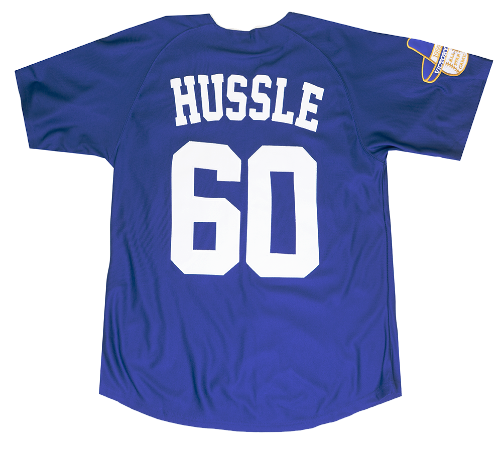 HEADGEAR CRENSHAW NIPSEY BASEBALL JERSEY BLUE - HGA065-BJ-04