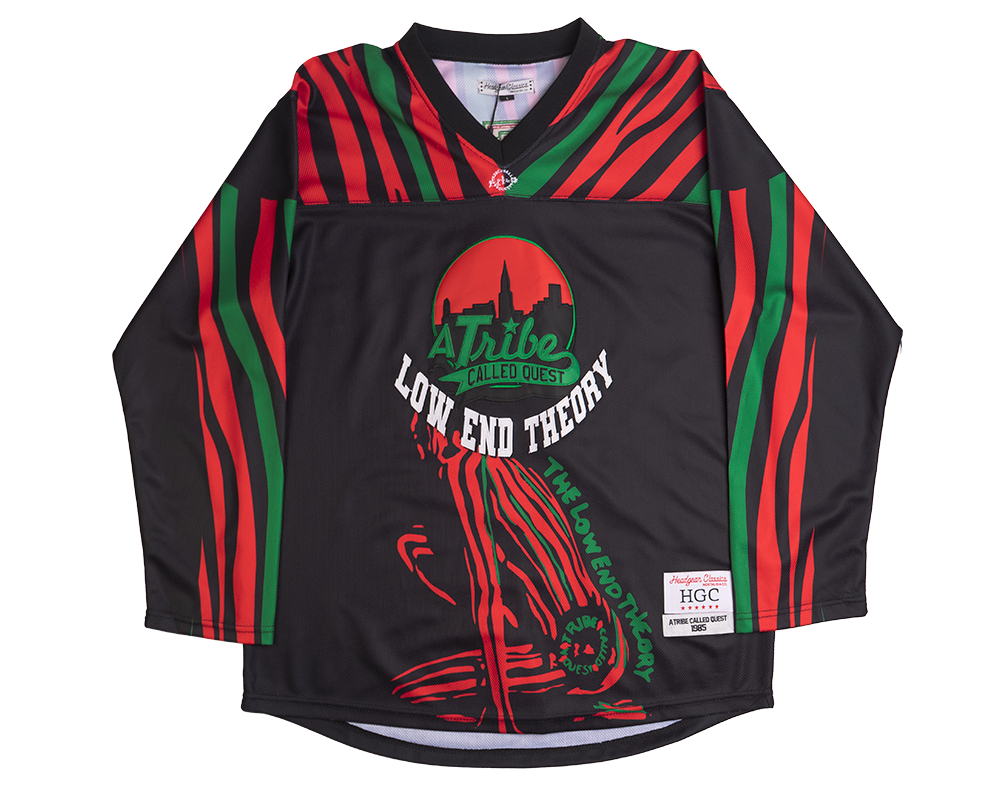 HEADGEAR A TRIBE CALLED QUEST HOCKEY JERSEY BLACK - HGC053-HKYJ-22