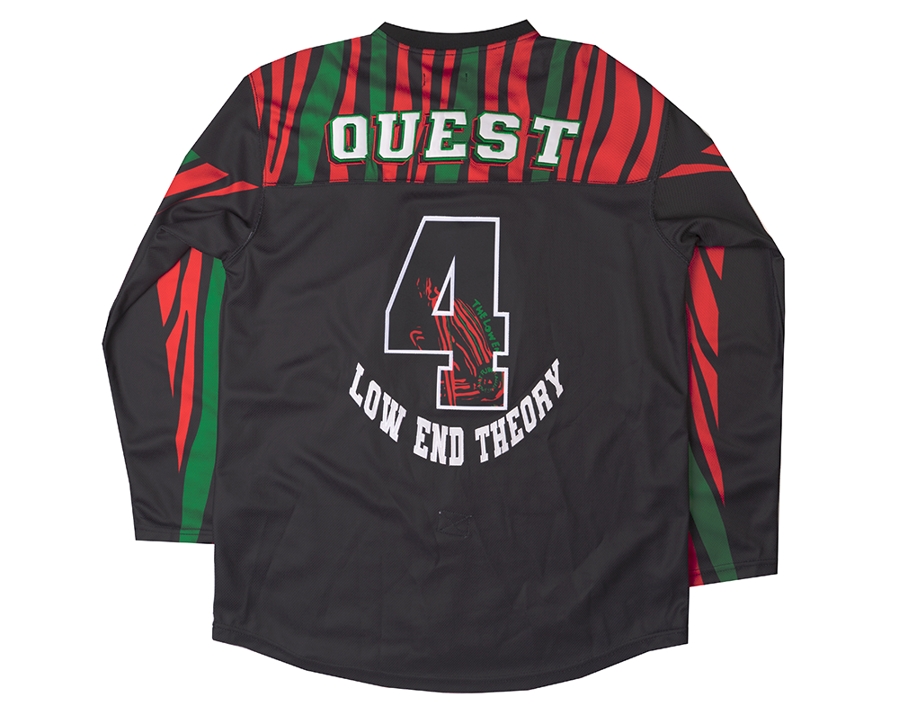 HEADGEAR A TRIBE CALLED QUEST HOCKEY JERSEY BLACK - HGC053-HKYJ-22