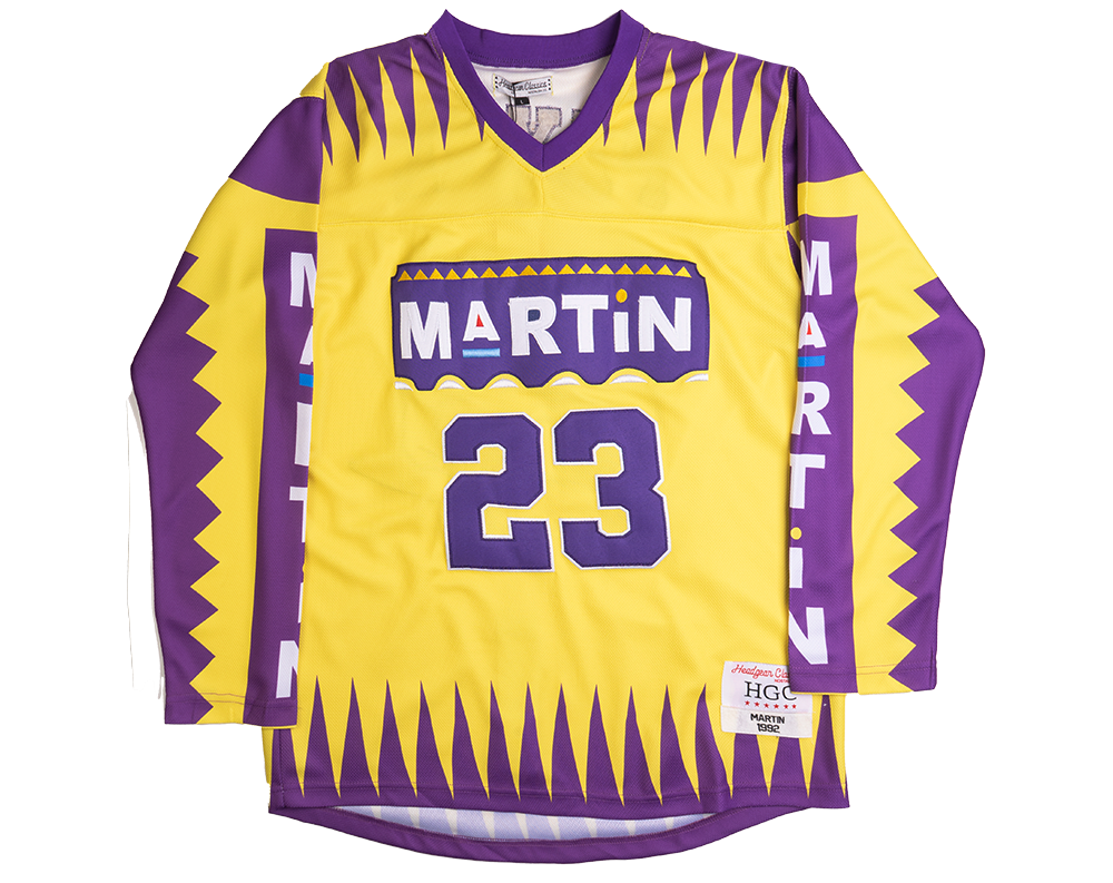 HEADGEAR MARTIN HOCKEY JERSEY PURPLE/GOLD - HGC053-HKYJ-12