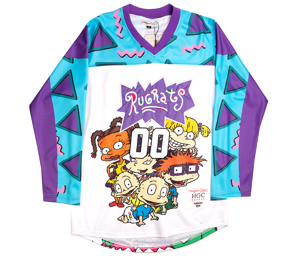 HEADGEAR RUGRATS HOCKEY JERSEY WHITE - HGC053-HKYJ-08