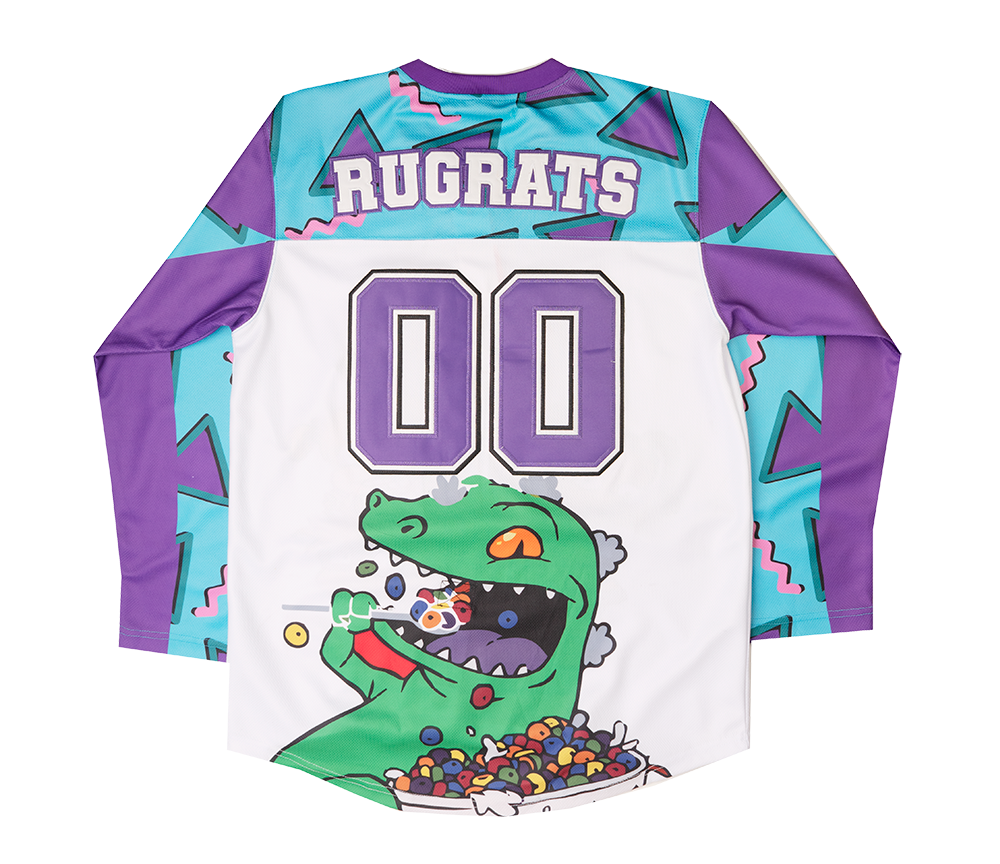 HEADGEAR RUGRATS HOCKEY JERSEY WHITE - HGC053-HKYJ-08