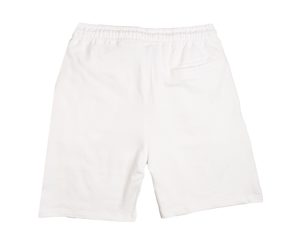 PARISH NATION SWEAT SHORTS WHITE - N05B2803