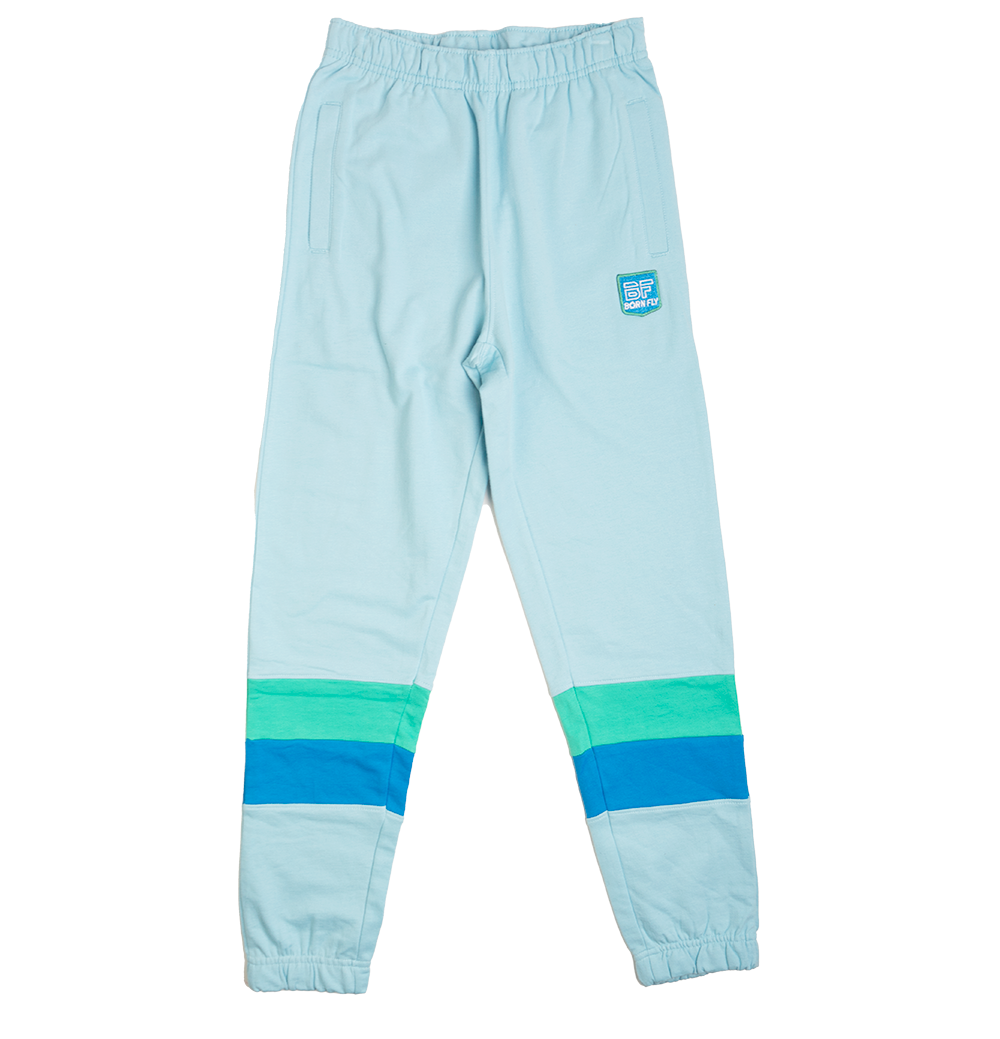 BORN FLY SWEATPANTS SKY BLUE - B04B2800