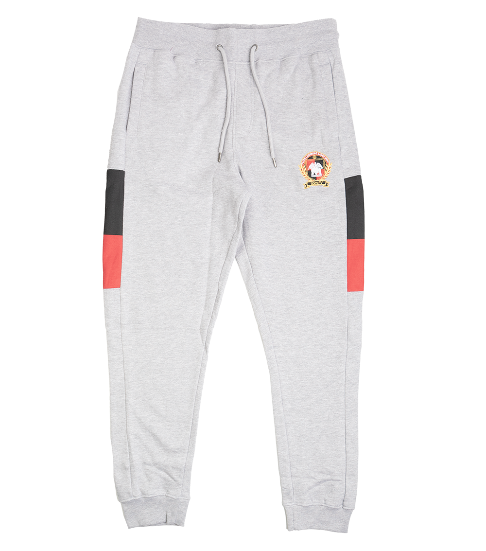 BORN FLY SWEATPANT JOGGERS HTR GREY - B05B2753