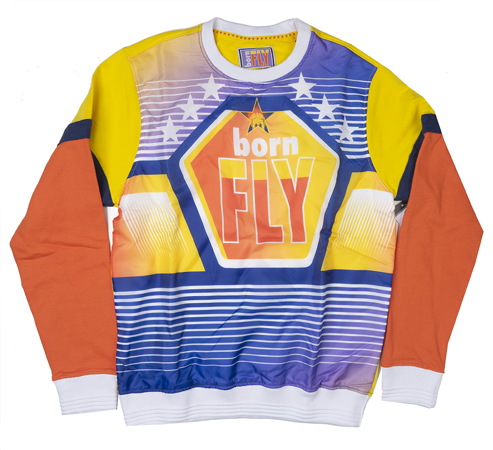 BORN FLY ASSORTED CREWNECK - BFCN091224