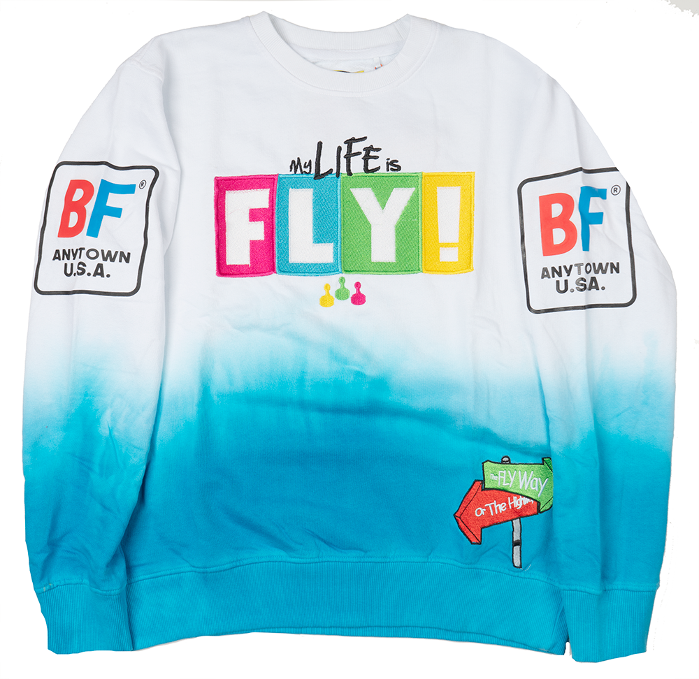 BORN FLY ASSORTED CREWNECK - BFCN091224