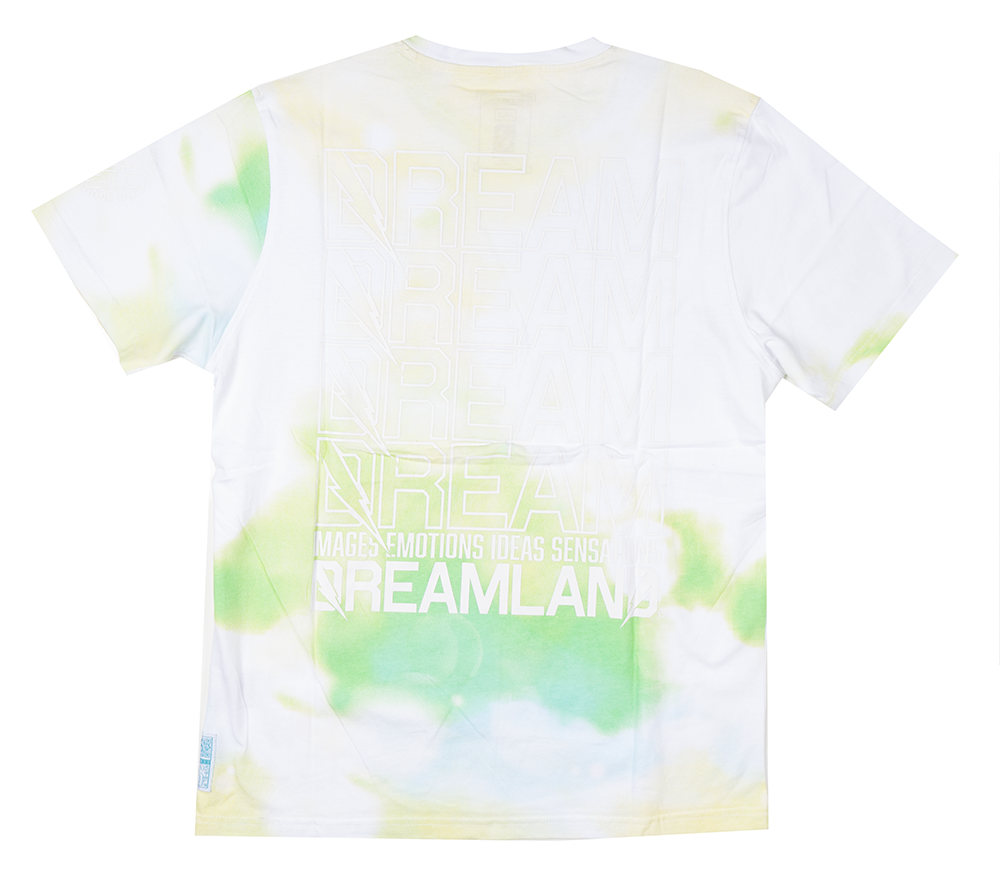 DREAMLAND TIE DYE T-SHIRT YELLOW - D2302C0786