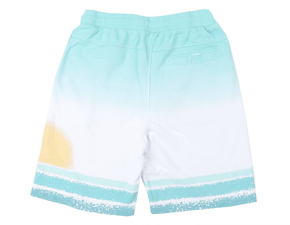 DREAMLAND SUNSET SWEAT SHORTS WHITE - D2305B0811